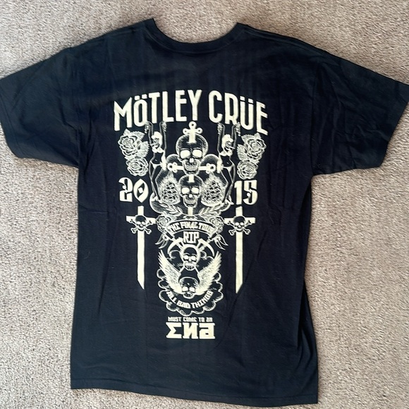 Mötley Crüe all bad things 2015 must come to an end the final tour T-shirt (M) - Picture 7 of 9